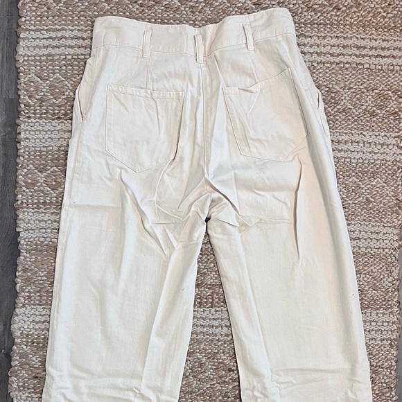Cream wide Jean - Picture 3 of 3